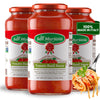 La San Marzano Tomato Basil Sauce, 24 oz, Pasta Sauce Made in Italy, All Purpose Tomato enhanced Quality, All Natural, Mediterranean Diet, Non GMO, Vegan, Gluten Free