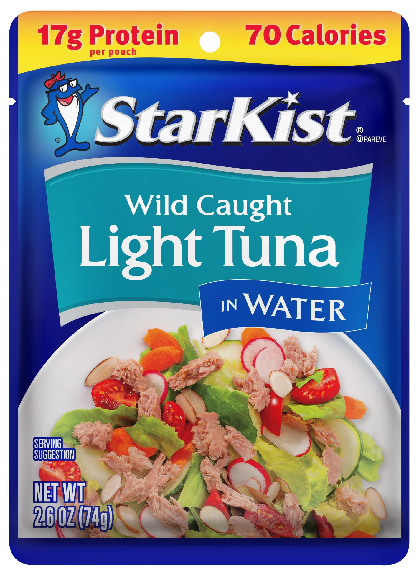 Starkist Chunk Light Tuna In Water - 2.6 Oz Pouch