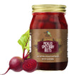 Green Jay Gourmet Fresh Spicy Pickled Baby Beets - Grandmas Spicy Recipe - Spicy, Tangy, and Vinegary Brine - Simple Natural Ing