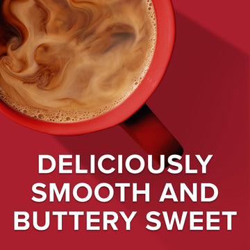 Folgers Buttery Caramel Flavored Coffee, 72 Keurig K-Cup Pods