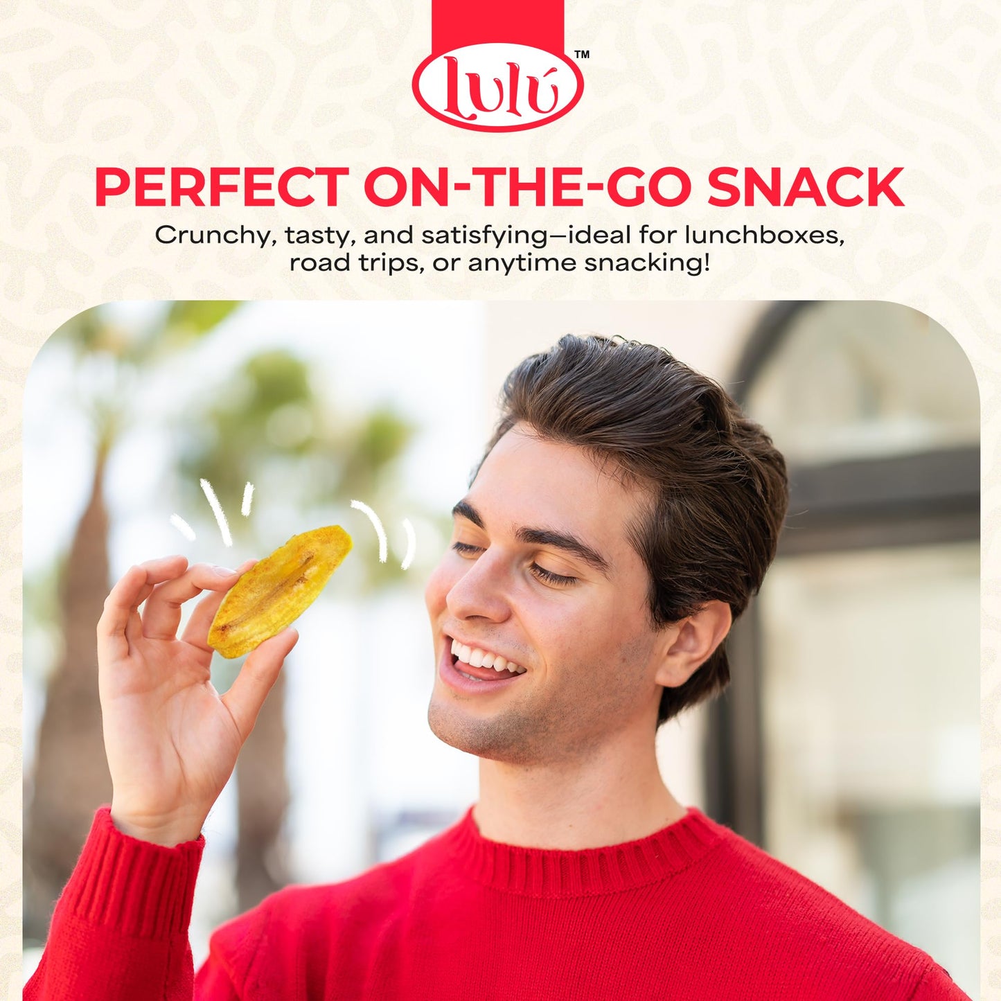 LULU Plantain Chips Variety Pack, Lightly Salted, 12 Count (6 Lemon, 4 Salted, 2 Sweet)