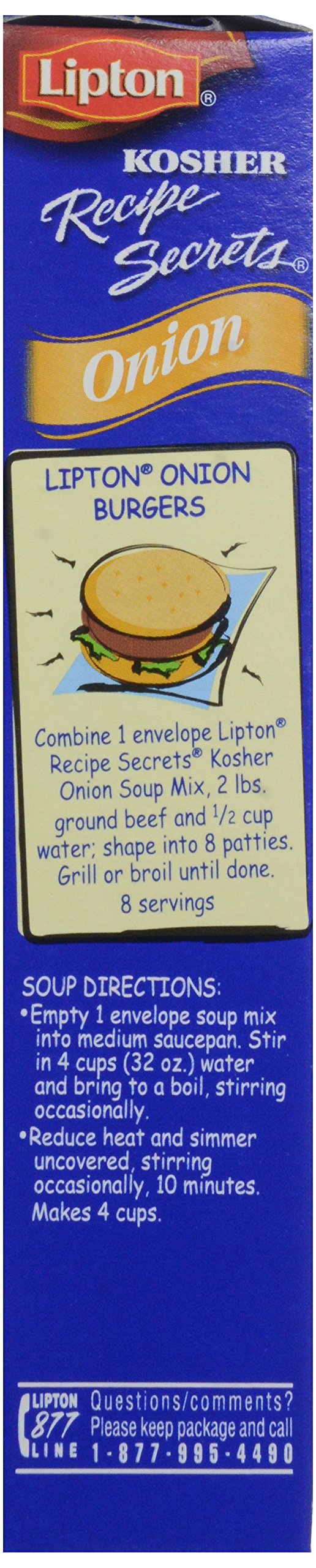 Lipton Kosher Onon Soup Mix 1.9oz Box