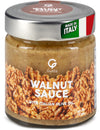 GUSTA Authentic Italian Walnut Sauce - Traditional Ligurian Recipe - All-Natural Gourmet - 180g Jar