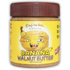 Crazy Go Nuts Walnut Butter - Banana, 9 Oz (1-Pack) - Healthy Snacks, Keto, Vegan, Low Carb, Gluten Free, Superfood - Natural, N