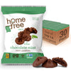 Homefree Chocolate Mint Mini Cookies, Gluten Free, Nut Free, Vegan, Individually Wrapped Packs, School Safe And Allergy Friendly Snack, 0.95 Oz. (Pack Of 30)
