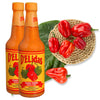 Delidas Habanero Hot Sauce, Natural Habanero Pepper Hot Sauce, Chombo Picante Sauce #1 In Panama, Non-Gmo, Keto Friendly Food Habanero Sauce, 10 Fl Oz (Pack Of 2)
