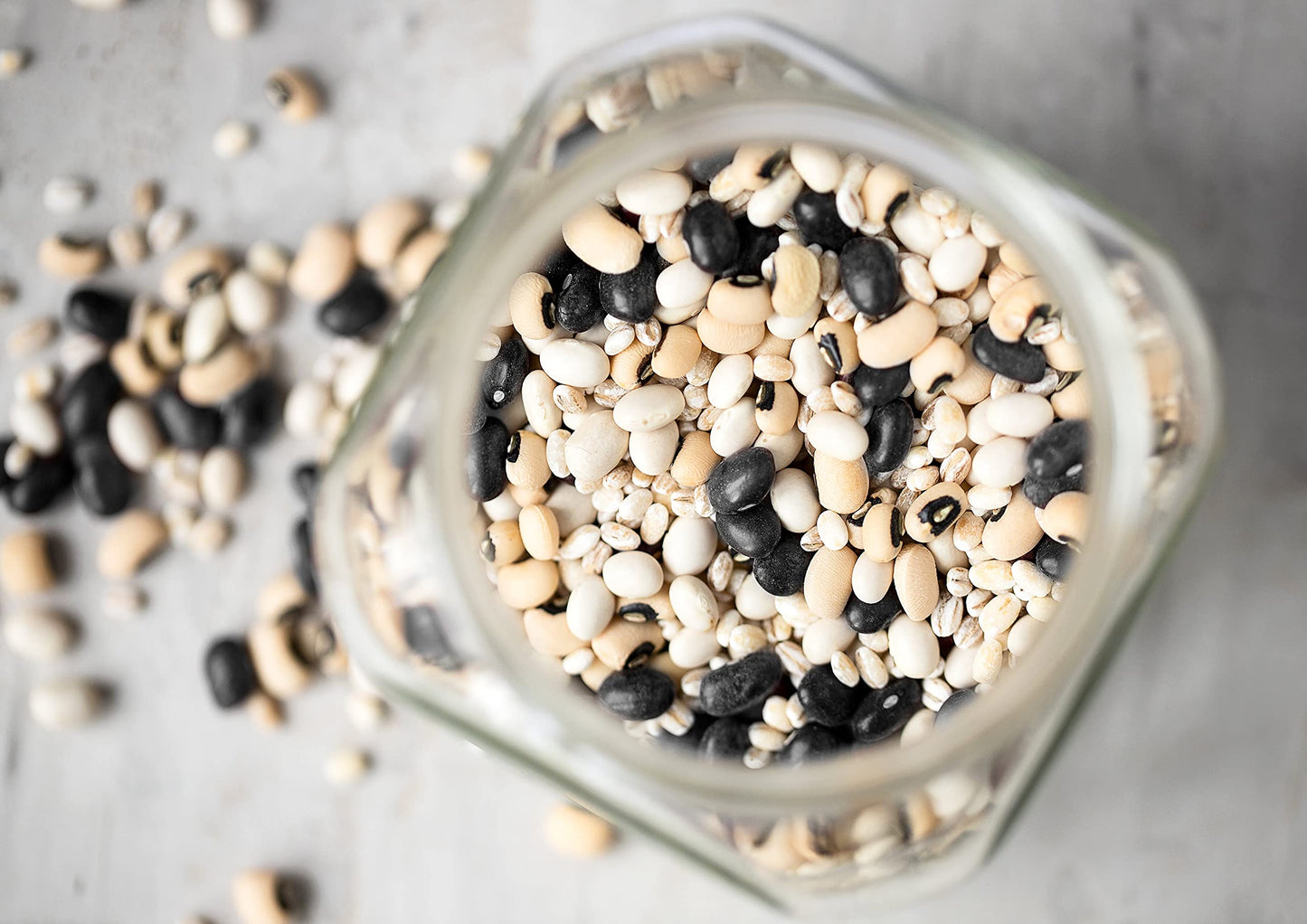 Food To Live Organic Black Bean Soup Mix, 1 Pound - Contains Non-Gmo Black Beans, Black-Eyed Peas, Pearled Barley, And Navy Bean