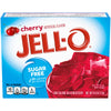 Jell-O Sugar-Free Cherry Gelatin Mix 0.6 Ounce Box (Pack of 6)