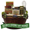 Gift Basket Village - Italian Themed Dinner For Two, Gourmet Pasta Assortment With Linquini, Dip Mix, Pasta Sauce, Pasta & Cheese Blend - Italian Food Basket, 12X8X12", 4.44 Lbs