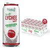 Namai Pure Lychee Fruit Juice, No Added Sugar, 24-Pack