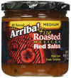 Arriba Fire Roasted Mexican Red Salsa Medium 16 Ounce (Pack Of 6)