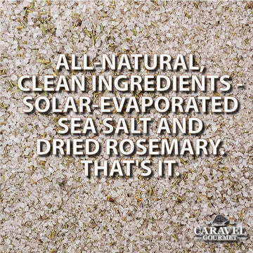 Rosemary Sea Salt - 4 oz Jar