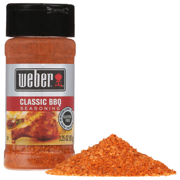 Weber Classic Bbq Seasoning, 3.25 Ounce Shaker