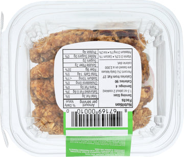 ALYSSA'S Oatmeal Bites - Gluten Free Cookies, Low Carb, Keto Snacks, 6 oz Pack
