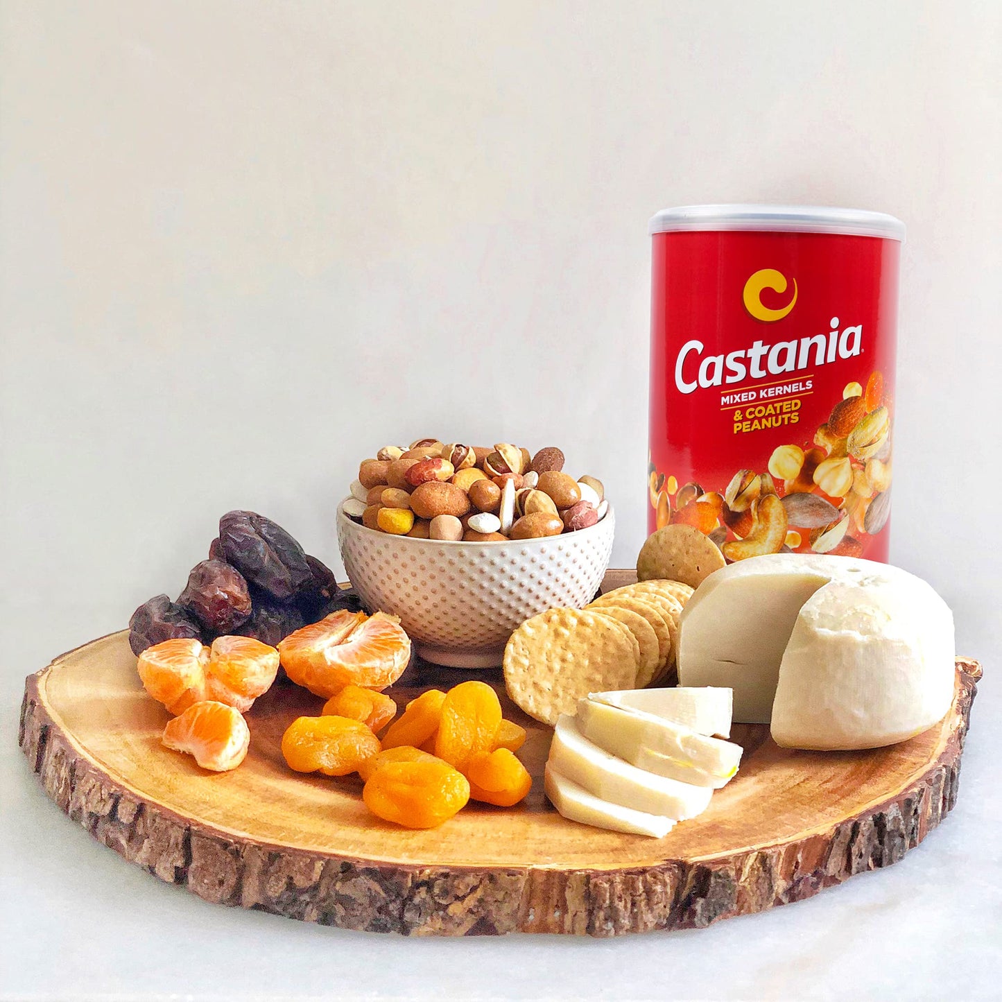 Castania Bbq Lebanese Nuts With Kri Kri, Cashews, Pistachios, Hazelnuts, Almonds & Cashews, Cholesterol Free! 16Oz (Pack Of 4)