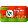 V8 Spicy Hot 100% Vegetable Juice, 11.5 Fl Oz Can (6 Pack)