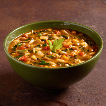 Amy'S Soup, Vegan Hearty Minestrone, Made With Organic Vegetables, Lentils, Barley And Pasta In Tomato Broth, Canned Soup, 14.1
