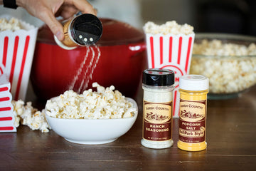 Amish Country Popcorn | Seasoning Variety Pack | BallPark Style ButterSalt - 6 oz and Ranch - 5.5 oz Popcorn Seasoning | Old Fas