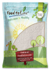 Food to Live - Gluten Free Organic White Polenta, 10 Pounds - Classic Non-GMO Cornmeal. Vegan, Kosher Corn Grits. Great for Hot
