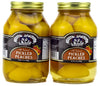 Amish Wedding Pickled Peach Halves 32Oz (Pack Of 2)