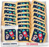 Space Themed Cookies Individually Wrapped Bulk | Outer Space Astronaut Planets Rocketship | Party Favors 24 Pack for Kids Birthd