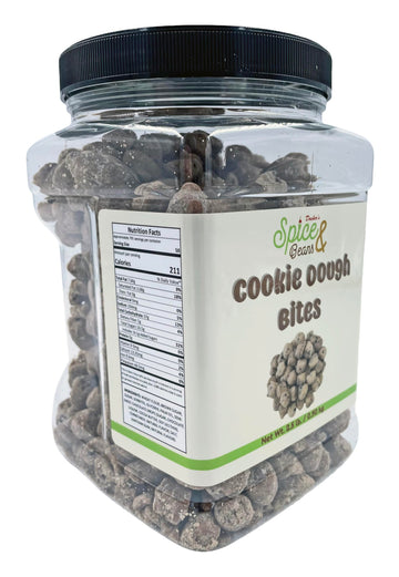 Cookie Dough Bites | 2.5 Lb Container | Topping & Cake Decoration | By Dasher'S Spice & Beans