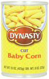 Dynasty Baby Cut Sweet Corn , 15-Ounces (Pack Of 12)