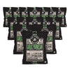 Pop Daddy Flavored Pretzels Sticks, Garlic Parmesan, 3oz Healthy Gourmet Pretzels Snacks, 15 Pack