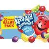 Kool-Aid Jammers Tropical Punch Drink Value Pack, 30 Pouches, 6 fl oz Each, Natural Color, Model 00043000063712