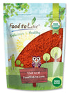 Food to Live Organic Ground Cayenne Pepper, 2 Ounces - 100% Pure, Natural and Non-GMO Powder - Fiery Spice with Bold Flavor - Pe