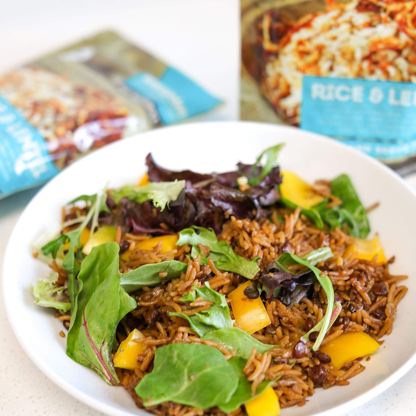 Wild Garden Heat and Serve Pilaf, Rice & Lentil, Fully Cooked, Ready to Eat, Microwavable 8.8 oz, 6 pack