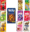 Pocky Variety Pack (Japanese Snack Pocky Chocolate Biscuit Sticks Set of 10 Flavor Variety Pack (Pack of 10) Gift with Planet Al