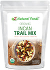 Organic Incan Trail Mix - Raw Superfood Snack - Cashews + Sunflower Seeds + Dark Chocolate Chips + Pumpkin Seeds + White Mulberr