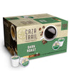 Caza Trail Coffee Pods, Dark Roast, Single Serve (Pack Of 100) (Packaging May Vary)