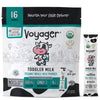 Voyager Toddler Milk On The Go, USDA Organic Shelf Stable Whole Milk Powder, Great for Travel, No Refrigeration, Gluten Free wit