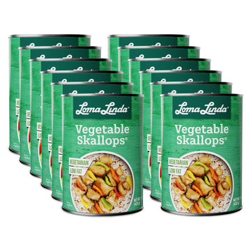 Loma Linda Vegetable Skallops (15 oz.) 12 pack