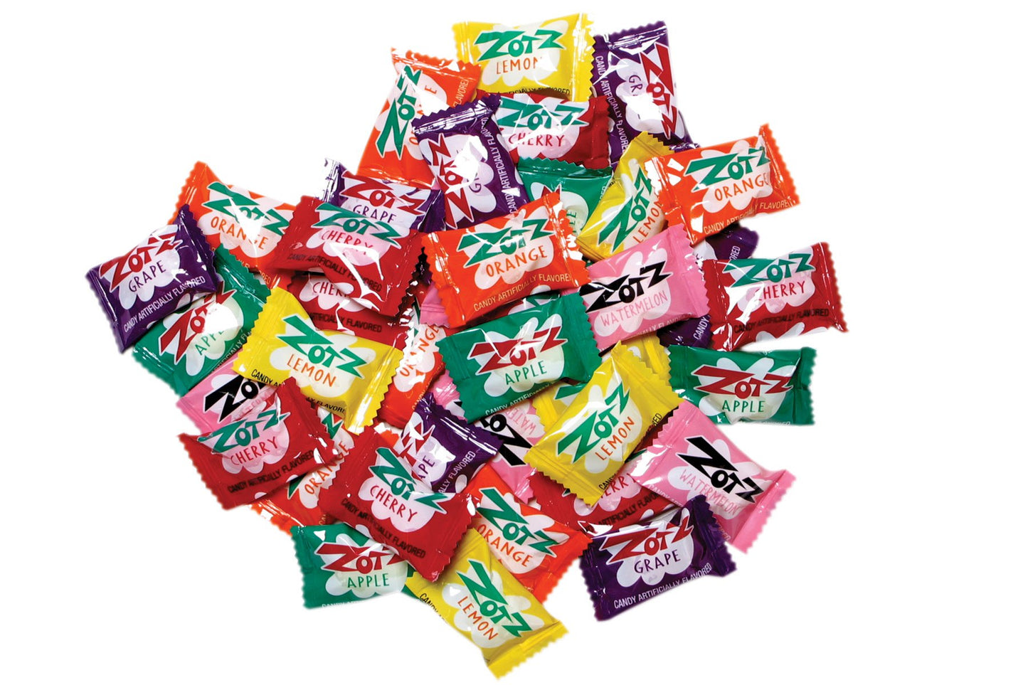 Zotz Individually Wrapped Bulk Candy, Assorted, 15-Pound