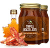 Green Jay Gourmet Maple Bacon Jam - Sweet & Savory Spread - 2 x 20 oz - Gluten-Free, Zero Trans Fat