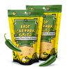 Jalapeno Yellow Corn Grits With Cheddar Cheese + Hatch Green Chile + Garlic, By Fishski Provisions, 6 Oz Bags, 2 Pack