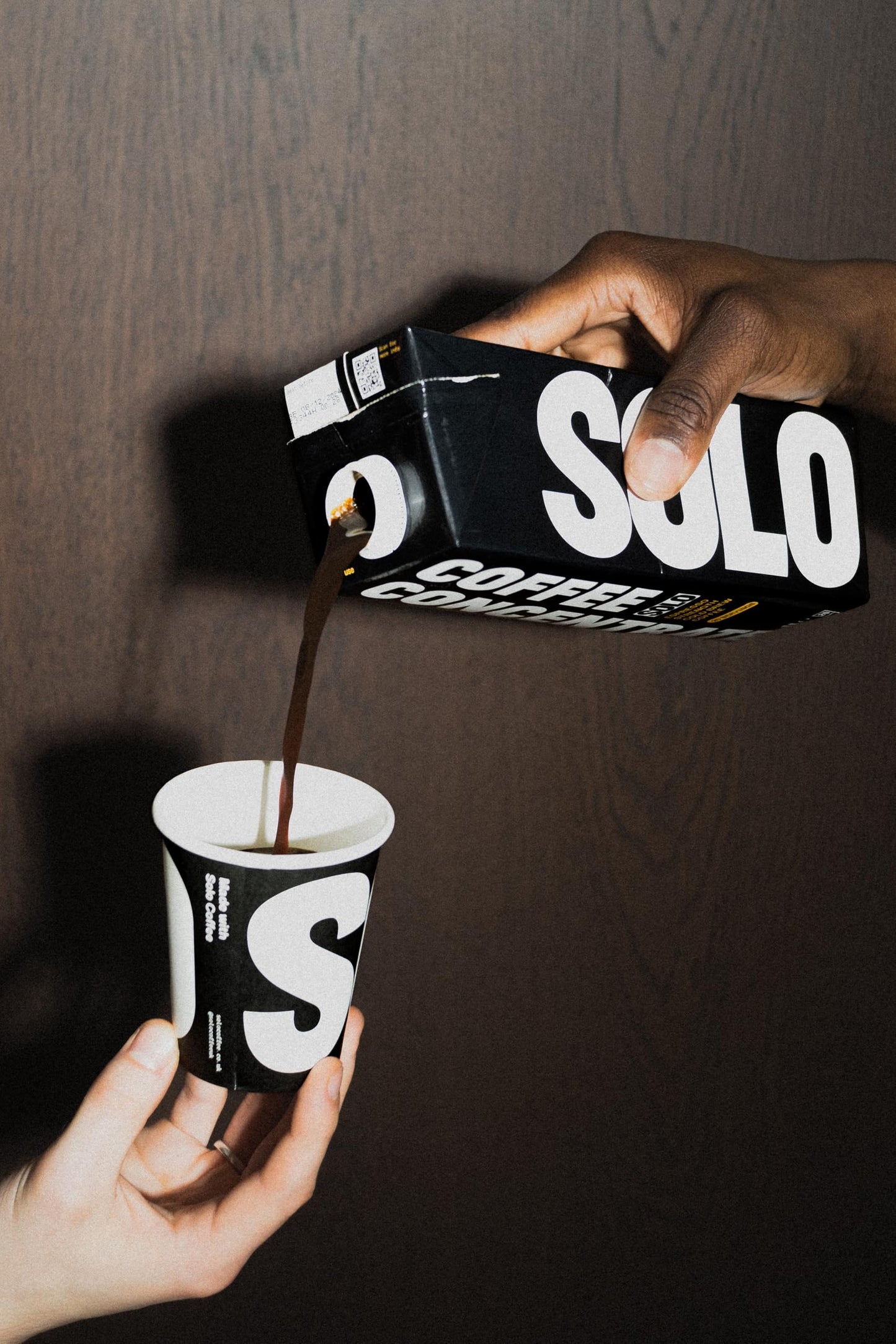 SOLO Espresso Strength Cold Brew Concentrate | No sugar | 32oz | Specialty Coffee | Day to Night | 20 x 1oz servings