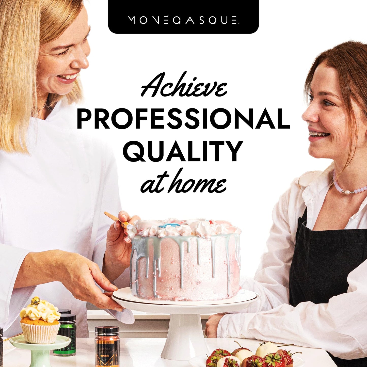 Mon Gasque Teal Blue Luster Dust Edible Glitter For Cocktails 15G - Teal Blue Edible Glitter - Edible Blue Glitter - Edible Gli