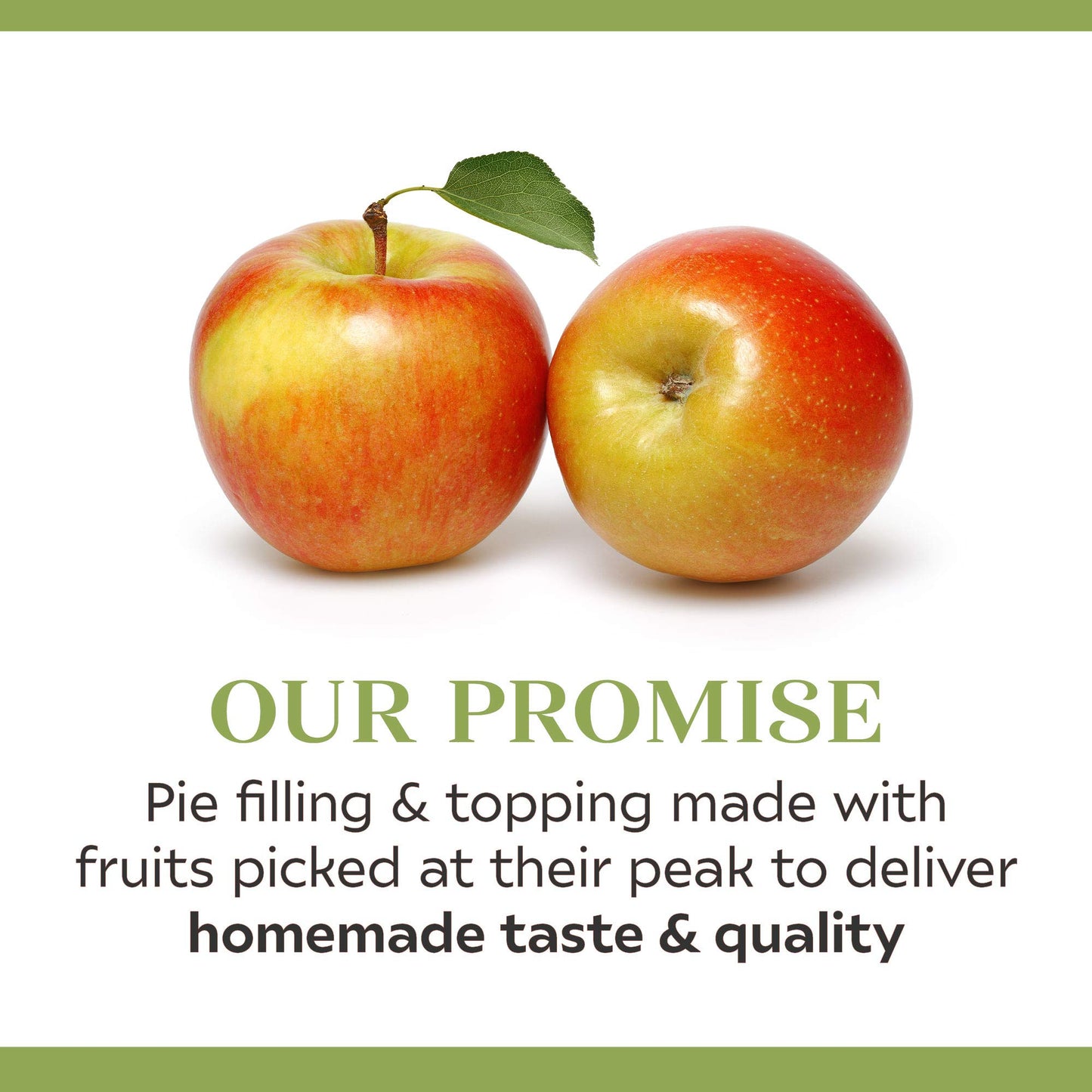 Duncan Hines Comstock More Fruit Pie Filling & Topping, Apple, 20 Ounce (Pack Of 8)