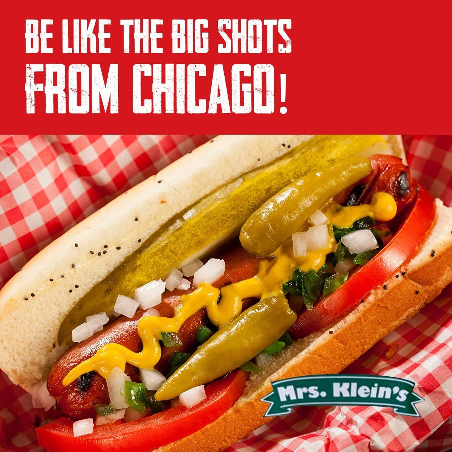 Mrs. Kleins Sport Peppers For Chicago Dogs, Hot Dogs - Our Hot Chicago Style Fresh Pickled Peppers in vinegar go perfect with C