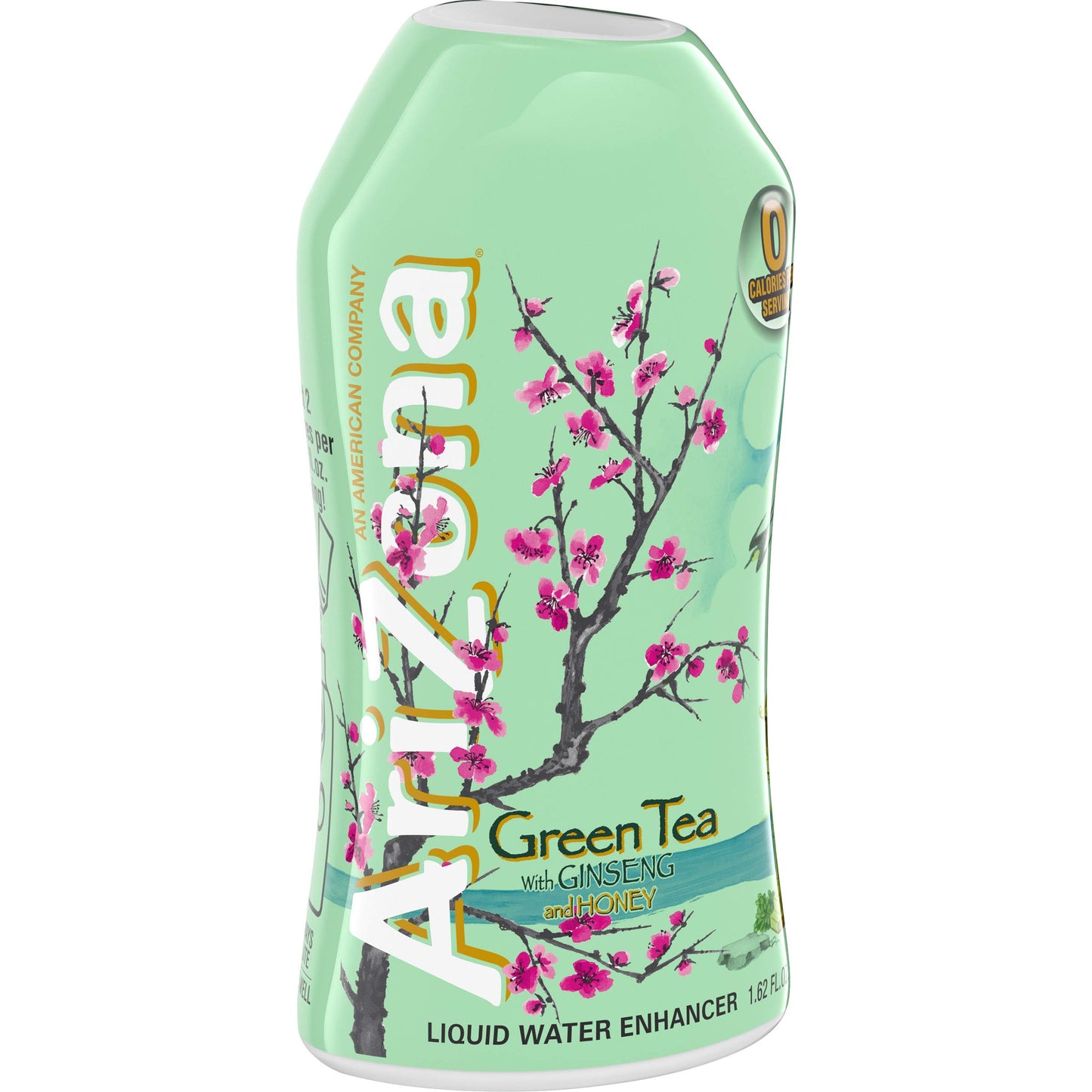 Arizona Beverages, Liquid Water Enhancer Green Tea With Ginseng And Honey, 1.62 Fl Oz