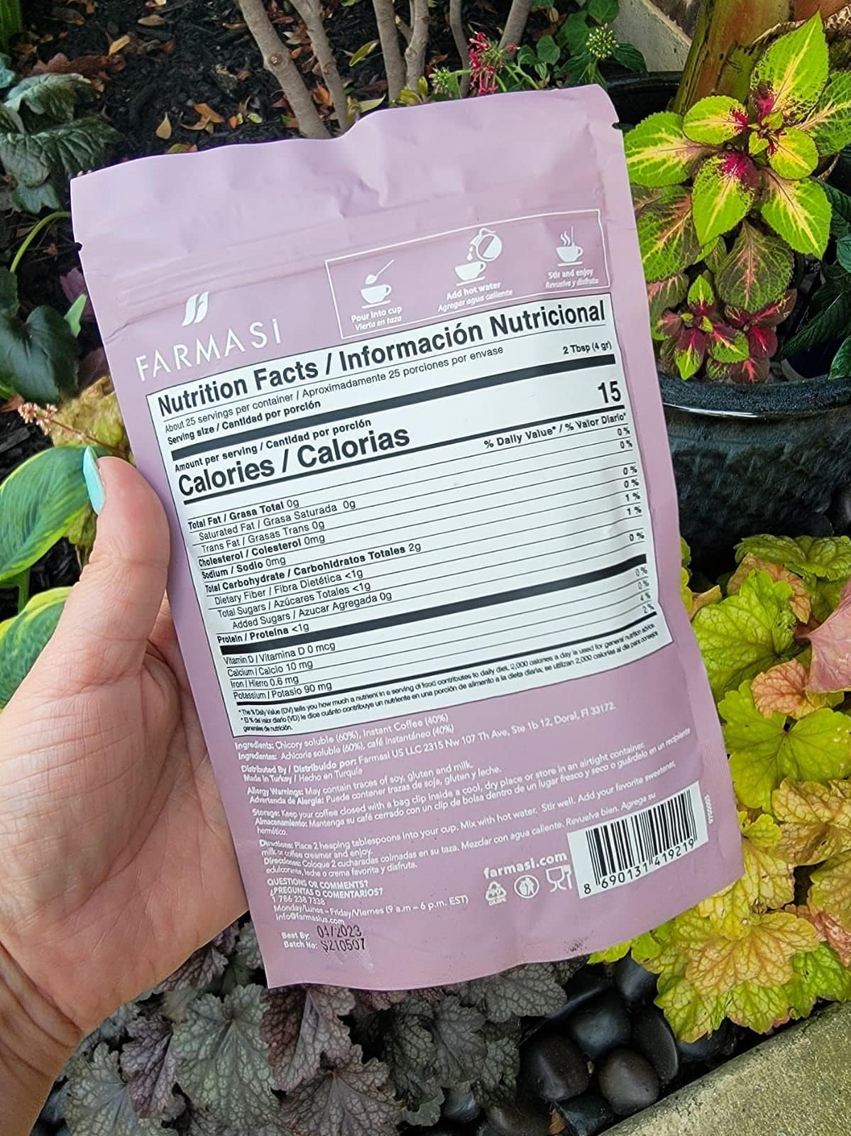 Nutriplus Chicory Instant coffee & chicory blend (100gr)