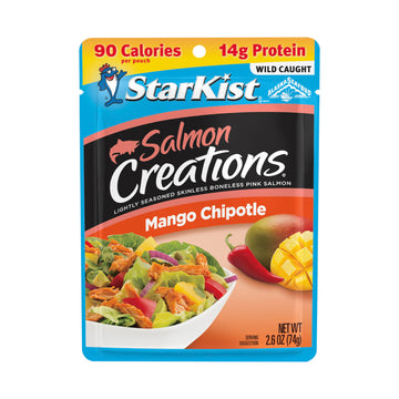 Starkist Salmon Creations Mango Chipotle - 2.6 Oz Pouch (Packaging May Vary) (Pack Of 12)