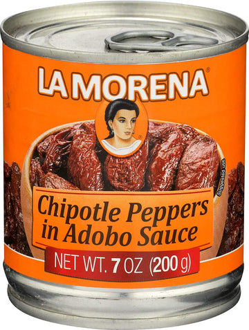 La Morena Chipotle Peppers In Adobo Sauce (6 Pack, Total Of 42Oz)