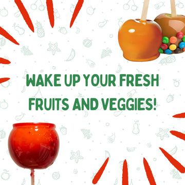 Concord Foods Caramel Apple Kit: Fall Favorite Treat - Indulge In Chewy Caramel Apples! Makes 10 Caramel Apples Per Box, 5 Oz (P