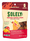 Solely Organic Dried Mango Strips With Chili And Salt, 2.8 Oz | Three Ingredients | Vegan | Non-Gmo | No Added Sugar
