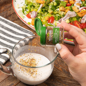 McCormick Gourmet Italian Bruschetta Seasoning Mix, 0.85 oz - Perfect for Authentic Italian Dishes and Appetizers